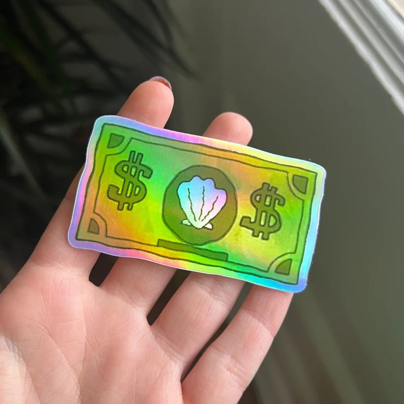 Bikini Bottom Dollar Sticker