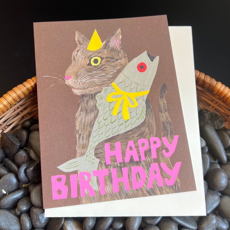 Cats Delight Birthday Card