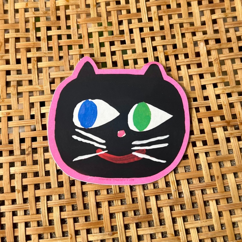 Cool Cat Sticker