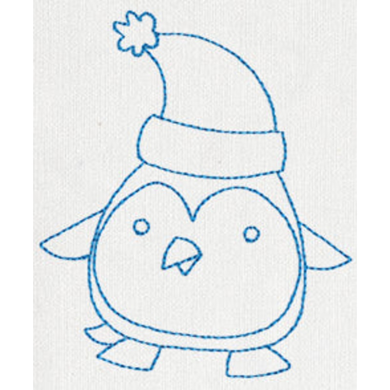 Happy Penguin 5|3.86″ x 3.31″ / 98mm x 84mm