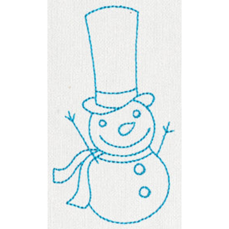 Jolly Snowman 2|3.86″ x 2.13″ / 98mm x 54mm