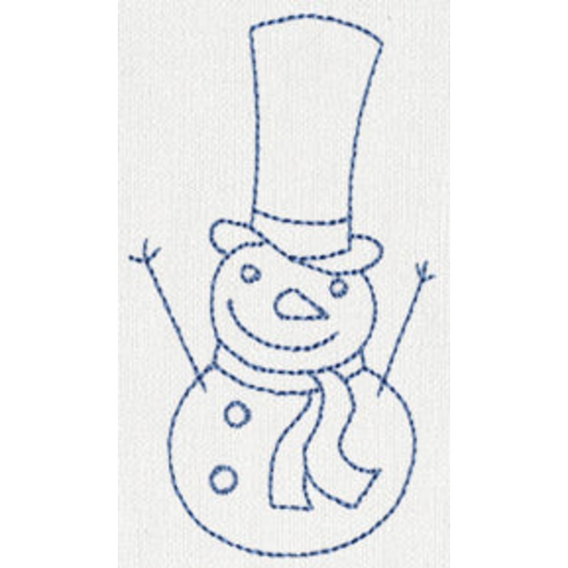 Jolly Snowman 4|3.86″ x 2.17″ / 98mm x 55mm