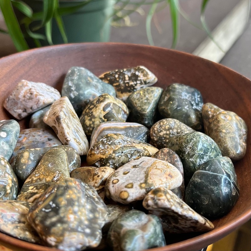 Ocean Jasper  – Tumbled