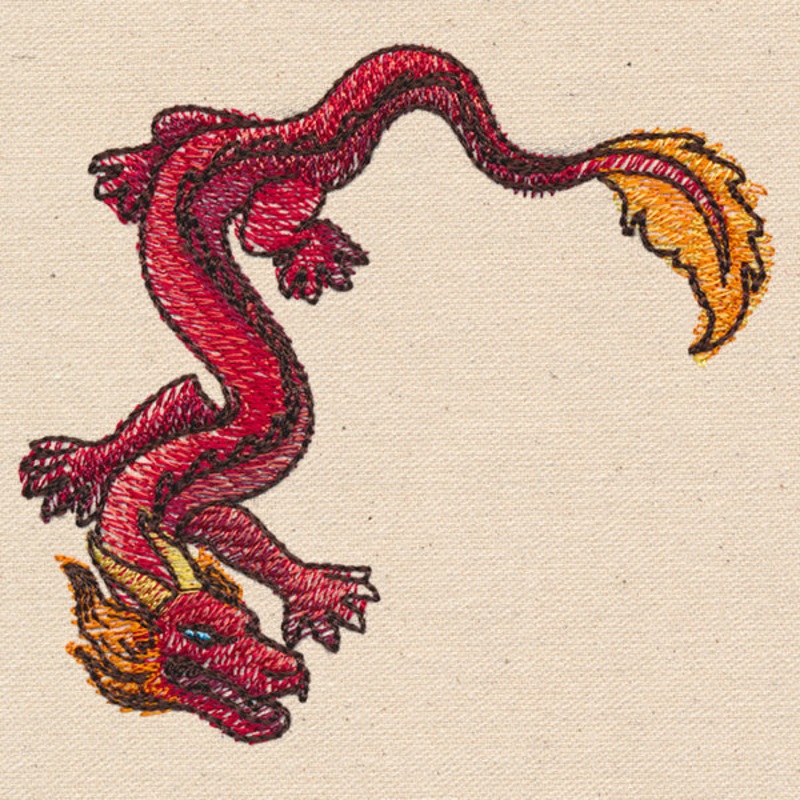 Passport to China – Dragon|3.62″ x 3.86″ / 92mm x 98mm