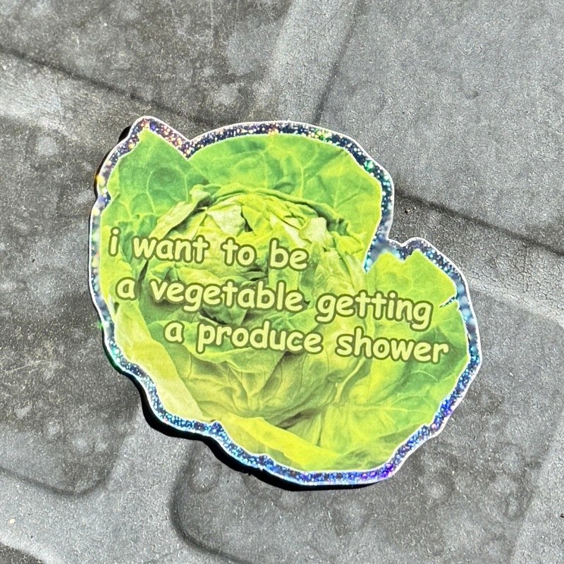 Produce Shower Sticker