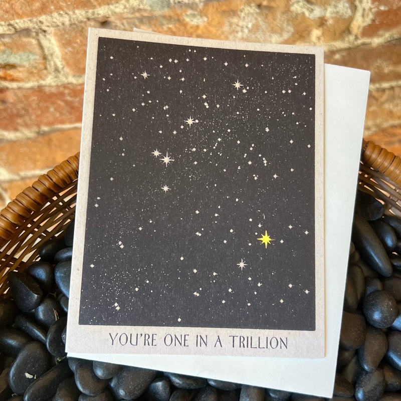 Youre One in A Trillion Card