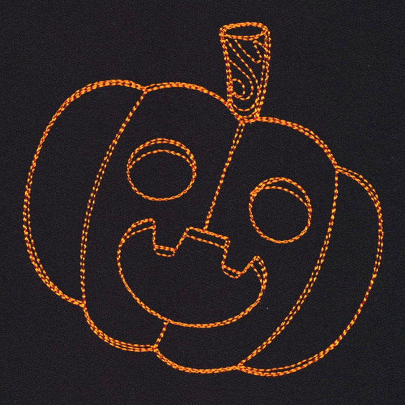 Creepy Characters Border – Jack o’ Lantern