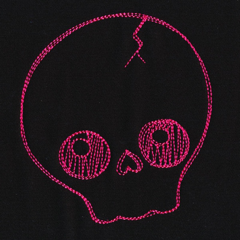 Creepy Characters Border – Skull