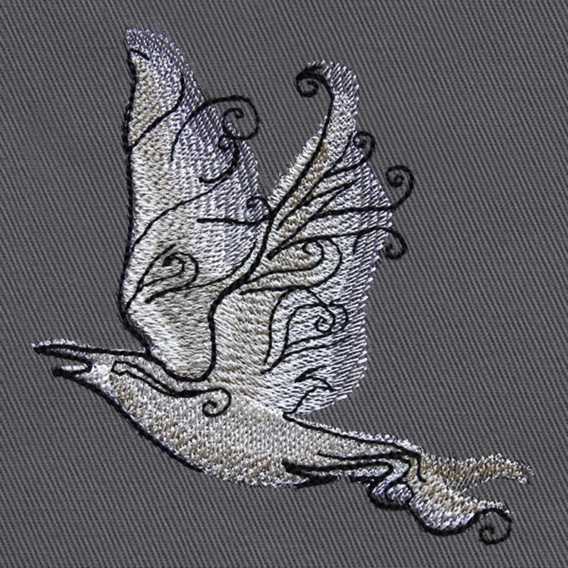 Four Elements Birds – Air|3.86″ x 3.5″ / 98mm x 89mm