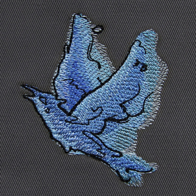 Four Elements Birds – Water|3.11″ x 2.64″ / 79mm x 67mm