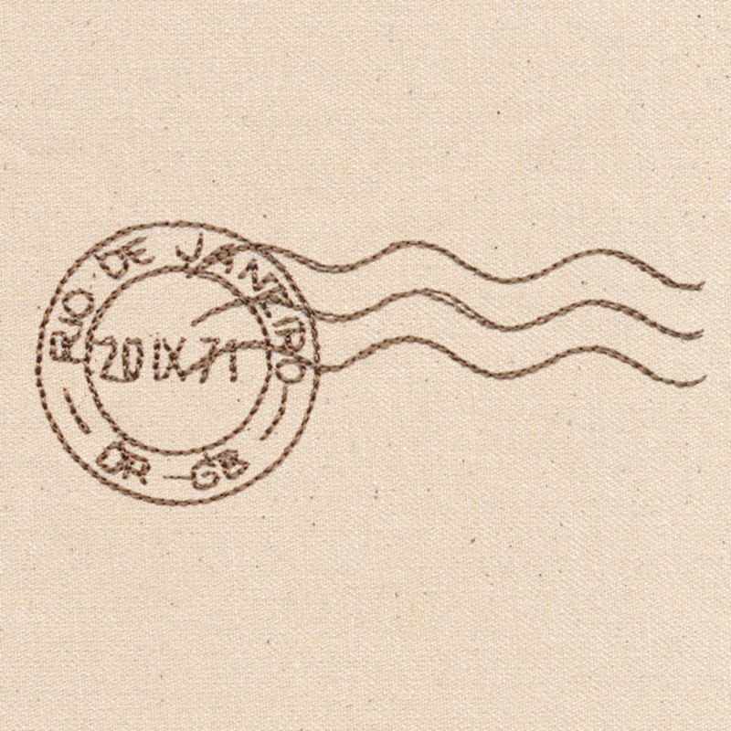 Passport to Brazil – Postmark|1.61″ x 3.86″ / 41mm x 98mm