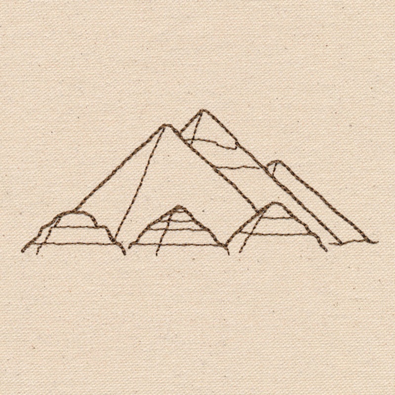 Passport to Egypt – Pyramids|1.61″ x 3.86″ / 41mm x 98mm