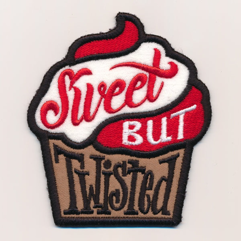 Sweet but Twisted (Patch)|3.86″ x 3.39″ / 98mm x 86mm