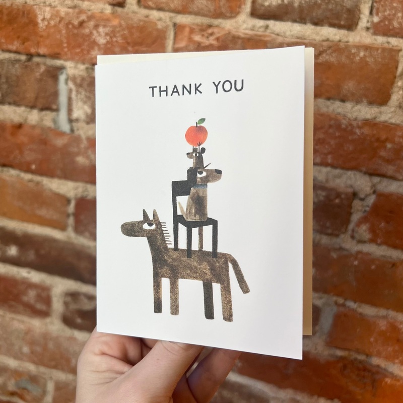 Team Effort Thank You Greeting Card