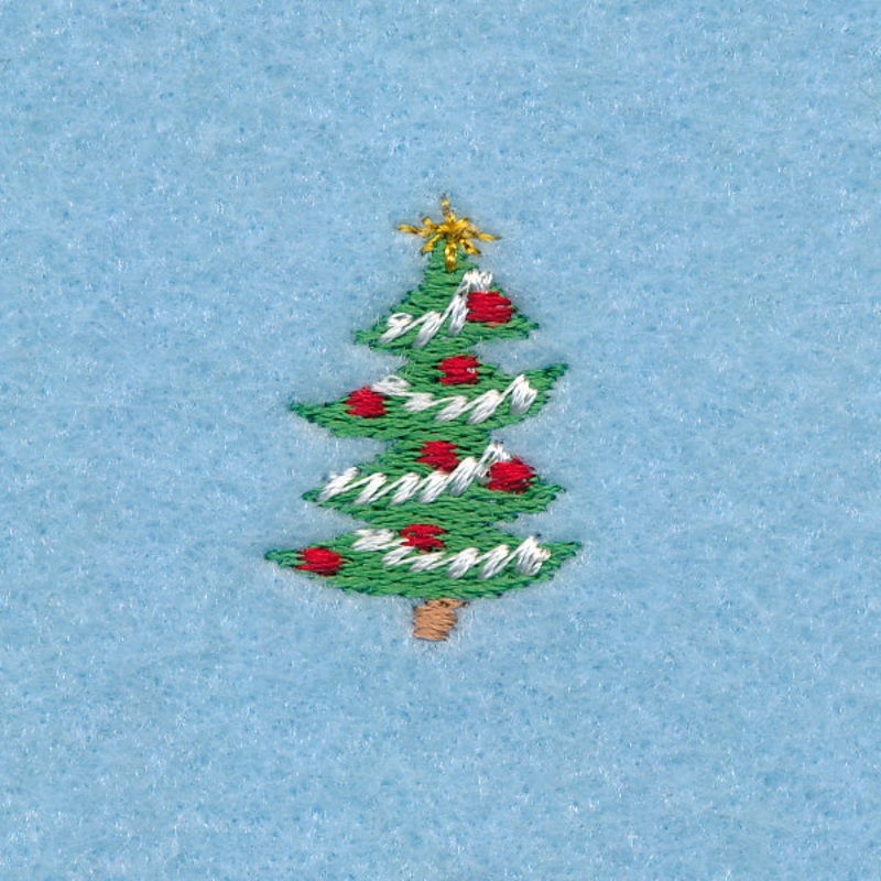 Teensy Christmas Tree|0.98″ x 0.75″ / 25mm x 19mm