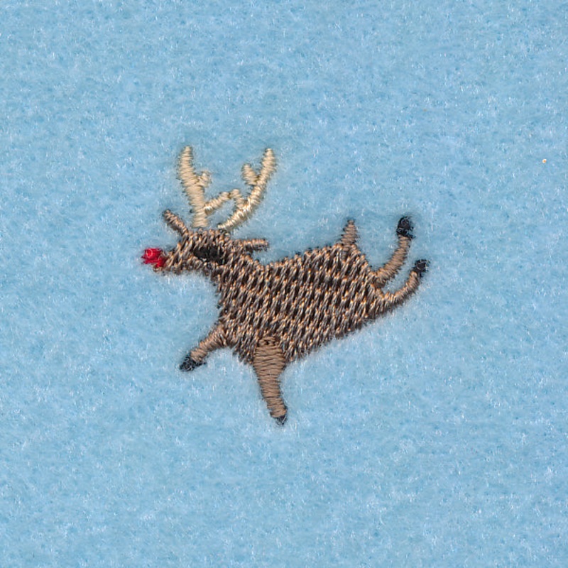 Teensy Reindeer|0.98″ x 1.02″ / 25mm x 26mm