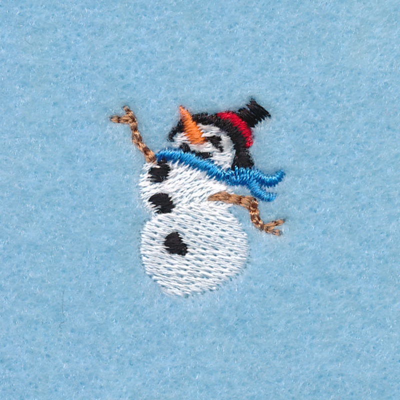 Teensy Snowman|0.98″ x 0.91″ / 25mm x 23mm