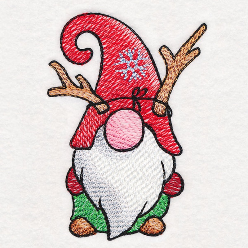 Christmas Gnomies – Felix|3.7″ x 2.6″ / 94mm x 66mm
