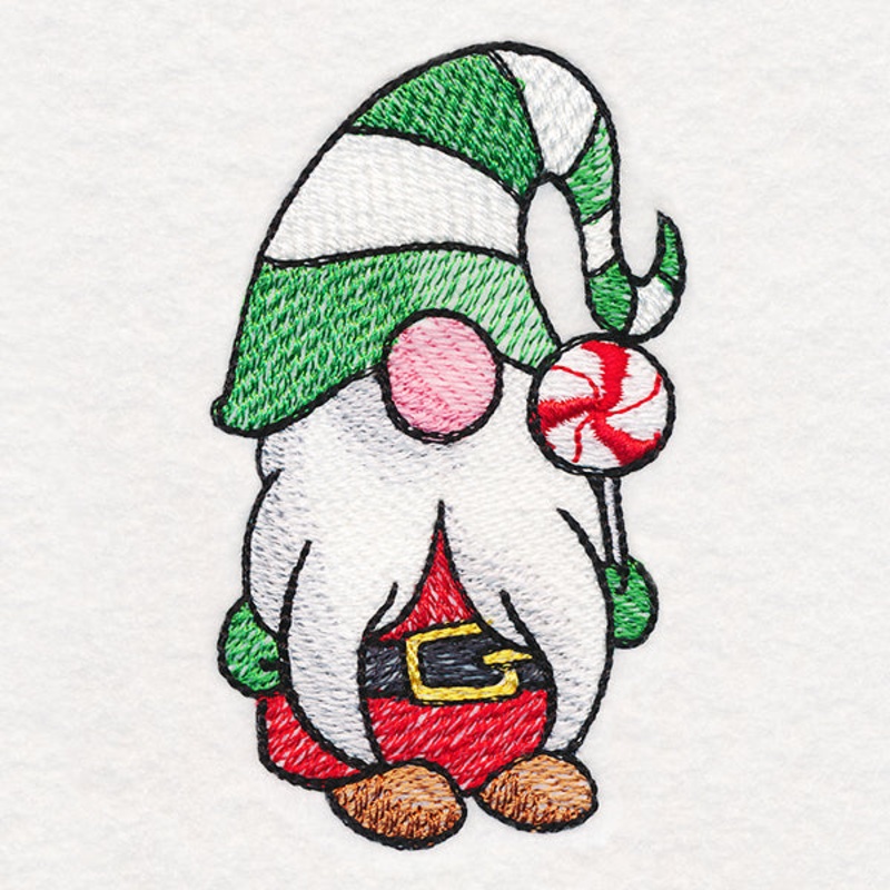 Christmas Gnomies – Oscar|3.66″ x 2.13″ / 93mm x 54mm