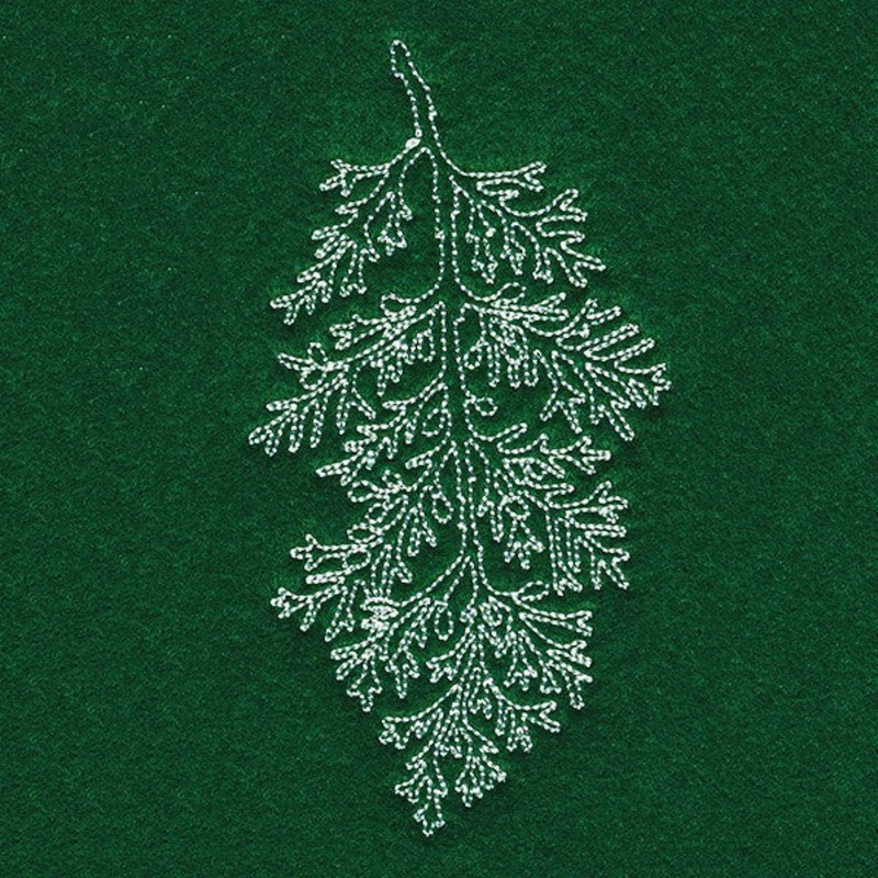 Festive Boughs – Pine|3.82″ x 2.05″ / 97mm x 52mm