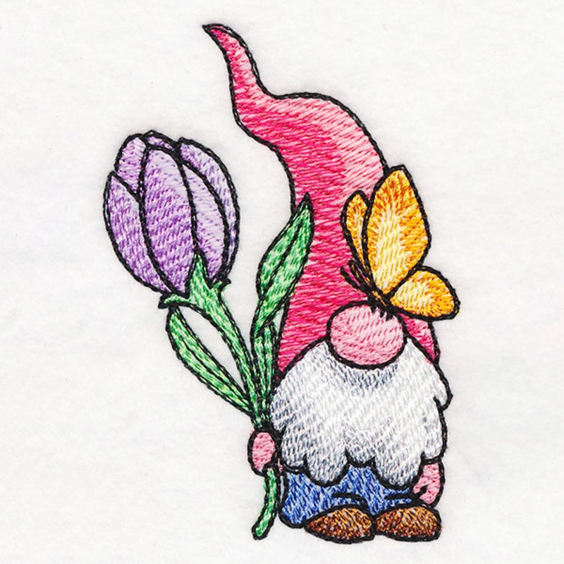 Garden Gnomies – George|3.31″ x 2.28″ / 84mm x 58mm