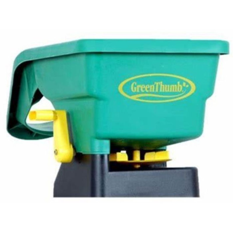 Green Thumb Handheld Spreader|6 LB Capacity