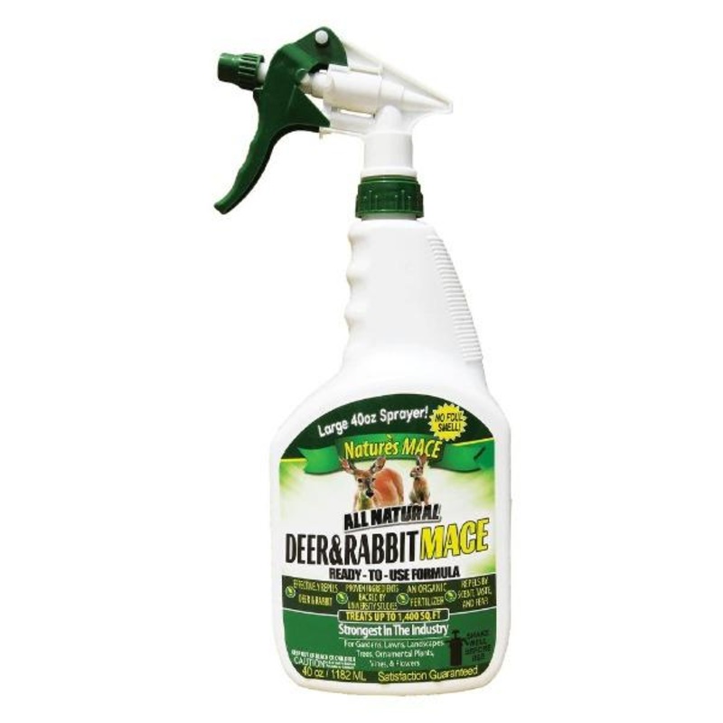 Mace Deer & Rabbit Repellent|40 oz. (Ready to Use)|2.5 LB Granular|40 oz. (Concentrate)
