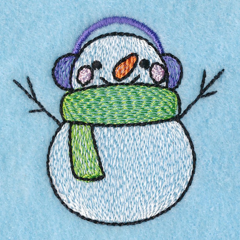 Snowman Parade 1|2.13″ x 2.17″ / 54mm x 55mm