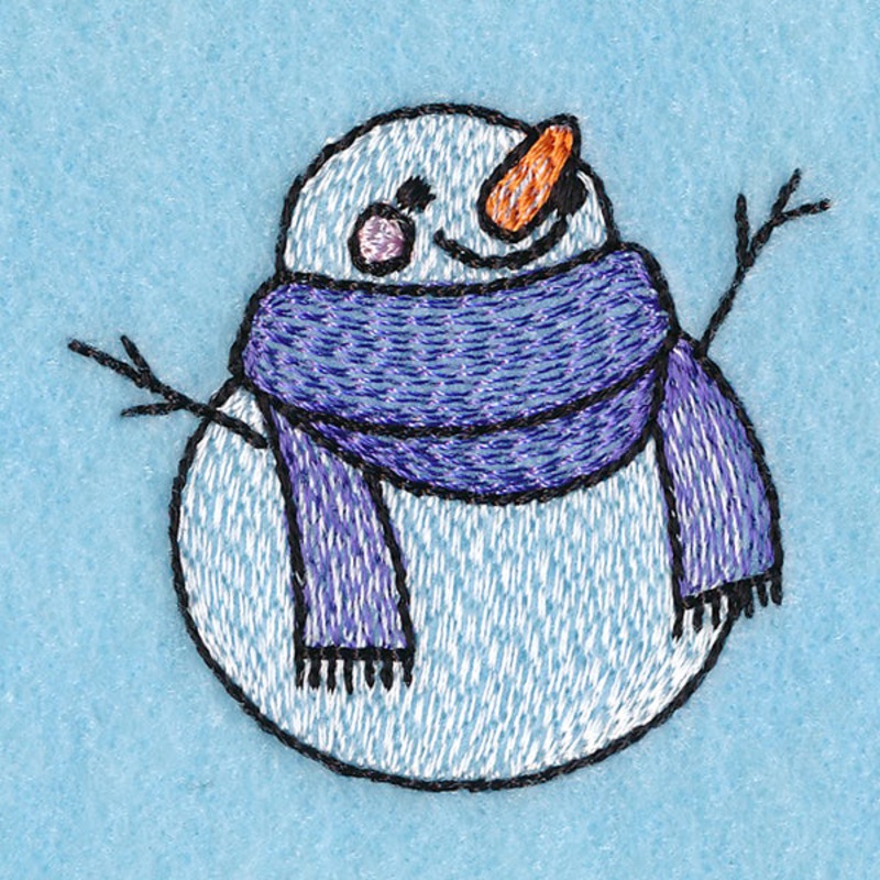 Snowman Parade 3|1.81″ x 2.05″ / 46mm x 52mm