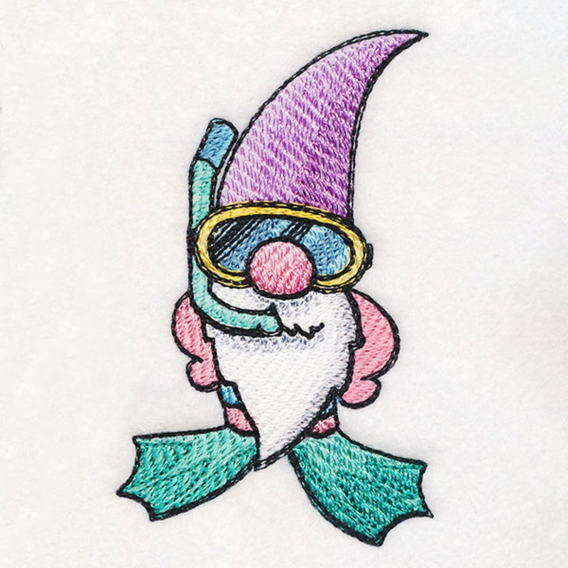 Surf ‘n’ Swim Gnomies – Fred|3.62″ x 2.24″ / 92mm x 57mm