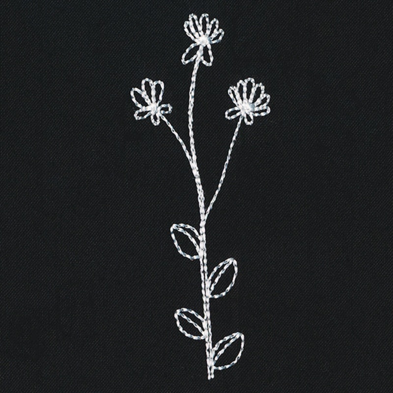 Wildflower Blooms 3|3.74″ x 1.38″ / 95mm x 35mm