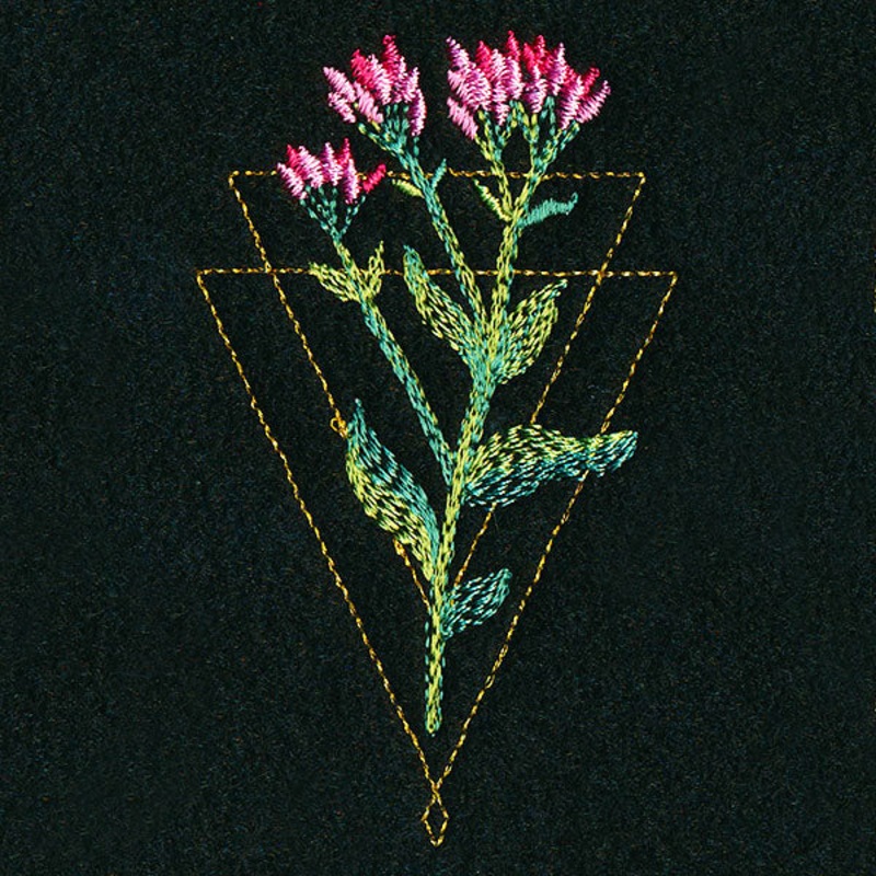 Avant-Garden Blooms 2|3.5″ x 2.05″ / 89mm x 52mm