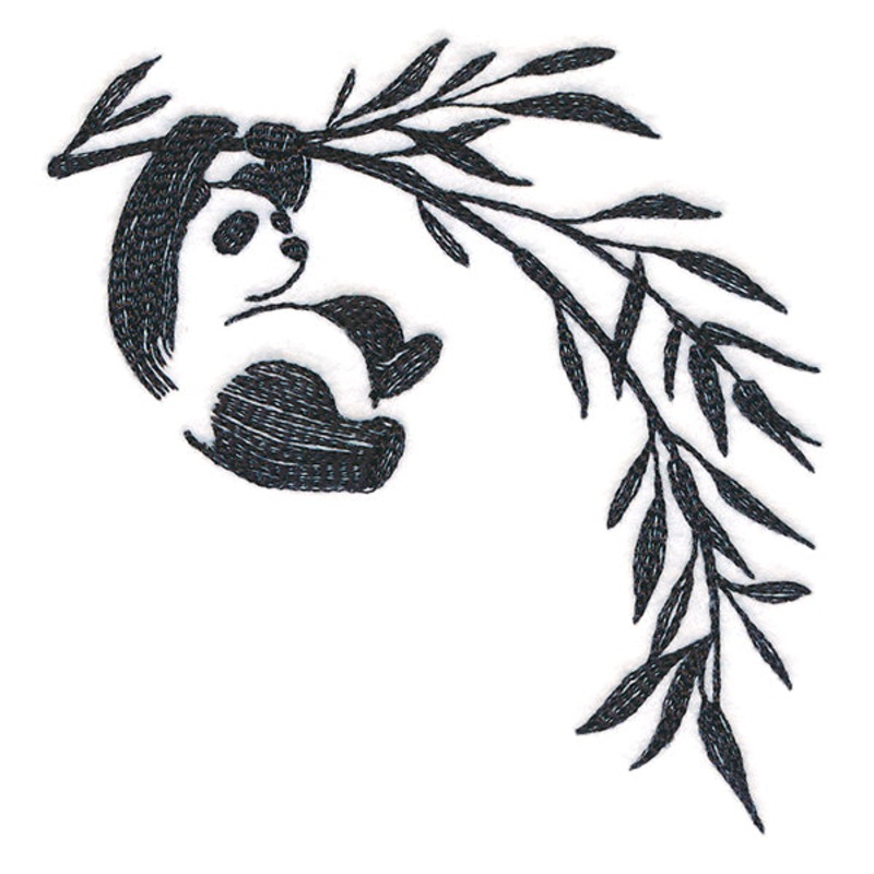 Beary Sweet Panda|3.86″ x 3.86″ / 98mm x 98mm