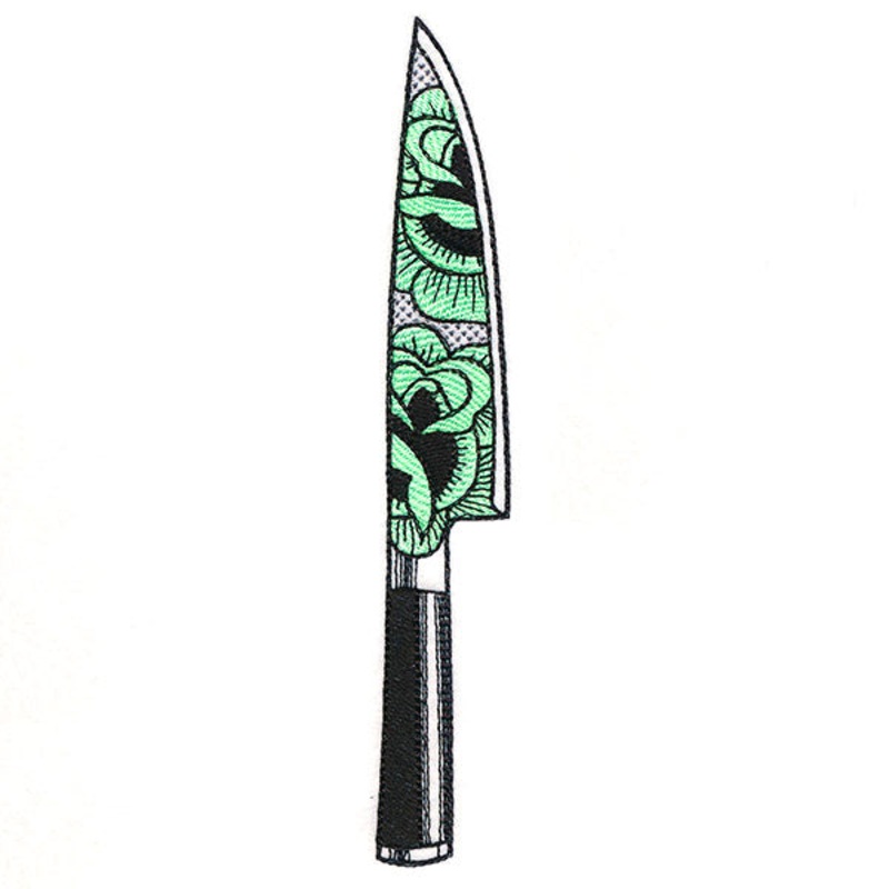 Blooming Kitchen Knife|6.85″ x 1.06″ / 174mm x 27mm