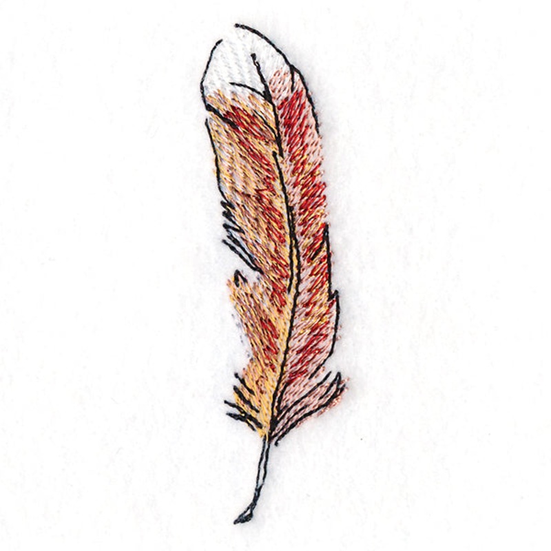 Boho Feather 1|3.19″ x 0.94″ / 81mm x 24mm
