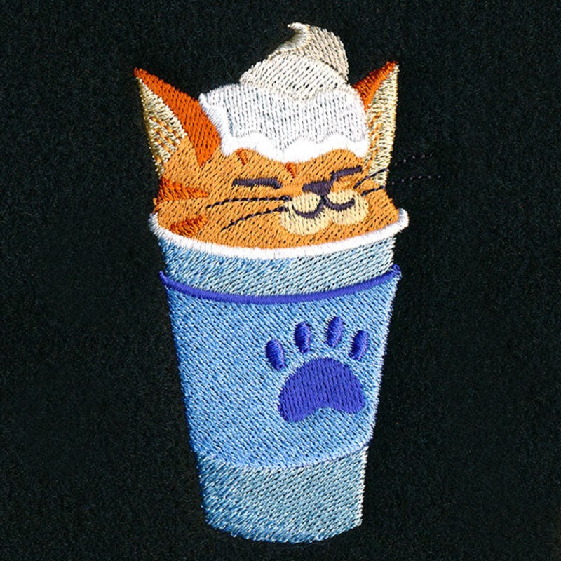 Caramel Cat-ppuccino|3.7″ x 2.13″ / 94mm x 54mm