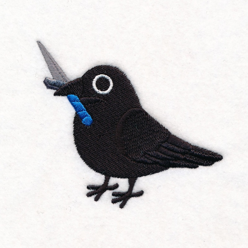 Crow Party – Dagger|3.26″ x 3.66″ / 82.92mm x 92.88mm