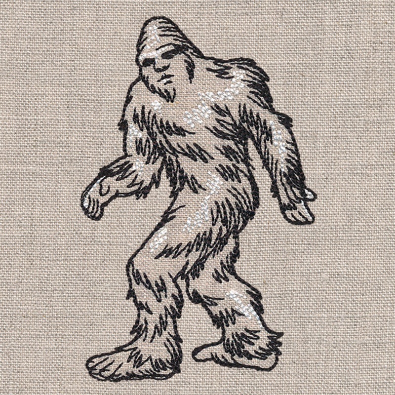 Cryptids of the World Collage – Bigfoot