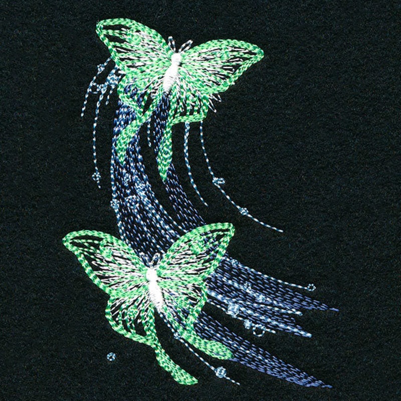 Glowing Luna Moth Dreams|3.76″ x 2.7″ / 95.49mm x 68.5mm