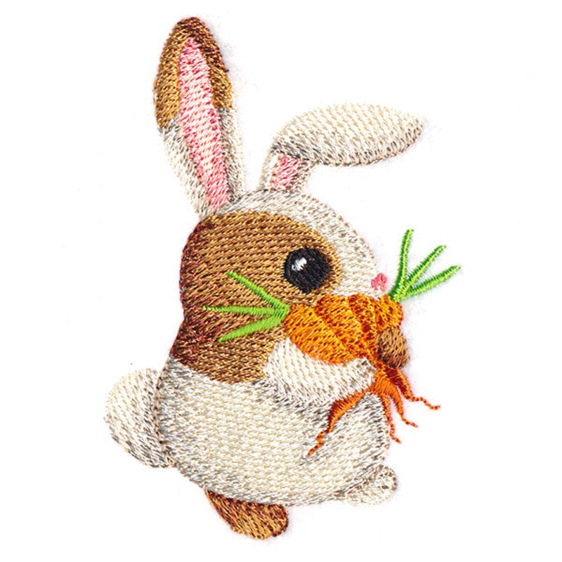 Hoppy Bunny 1|3.19″ x 2.2″ / 81mm x 56mm