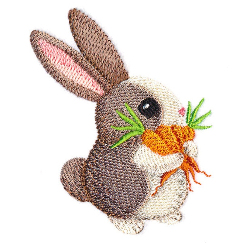 Hoppy Bunny 3|3.11″ x 2.52″ / 79mm x 64mm