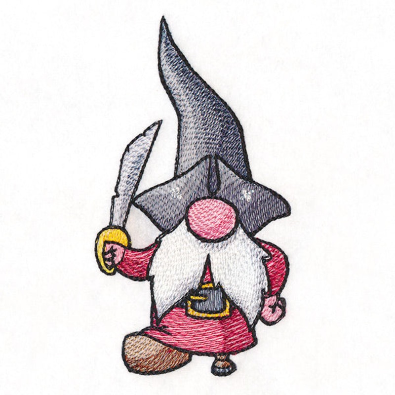 Pirate Gnomie Otis|3.82″ x 2.05″ / 97mm x 52mm
