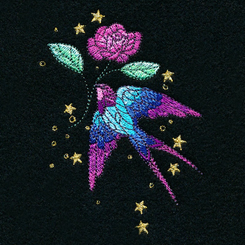 Sailor’s Delight Swallow|3.9″ x 2.99″ / 99mm x 76mm