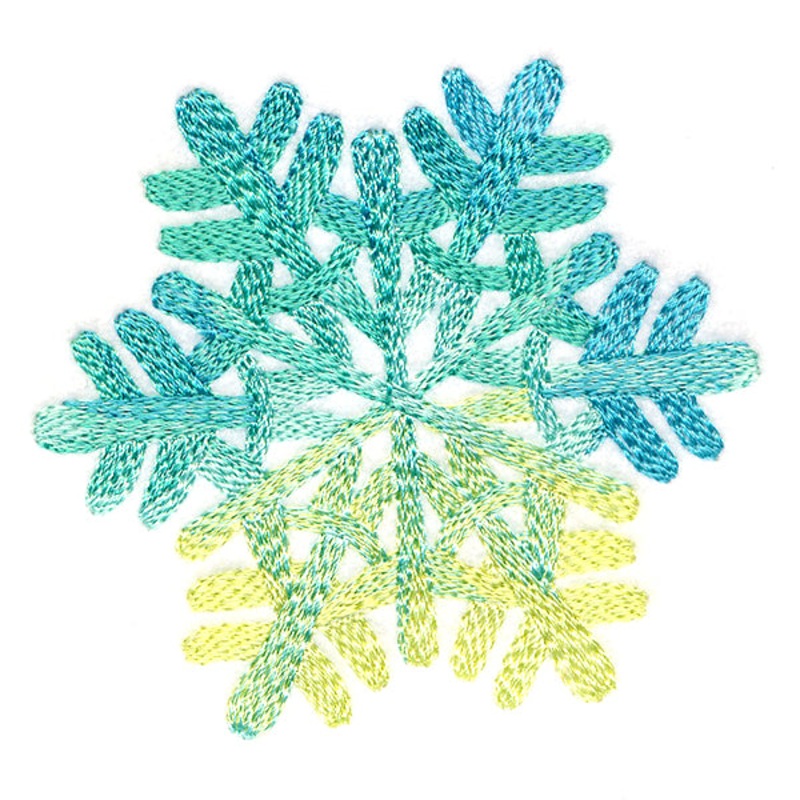 Spectrum Snowflake 3|2.91″ x 3.19″ / 74mm x 81mm