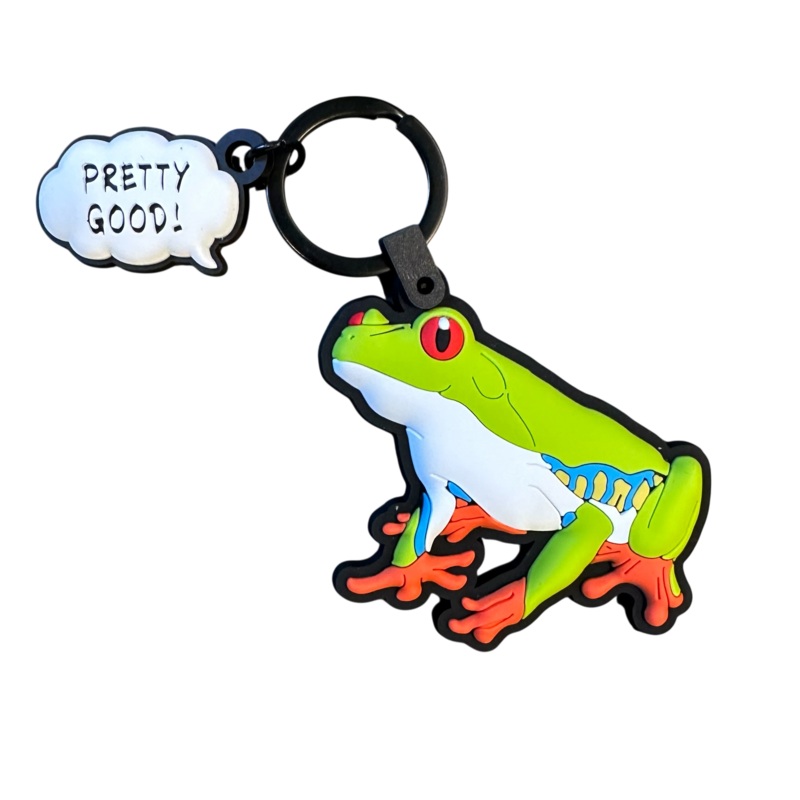 Luggage Tag – Red Eyed Tree Frog