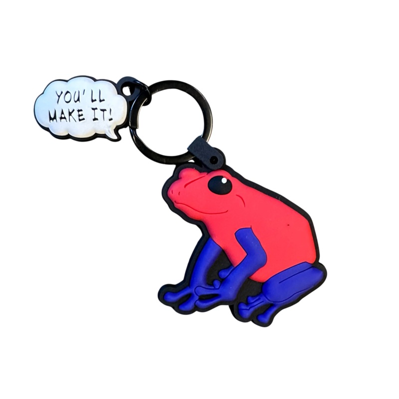 Luggage Tag – Strawberry Poison Frog