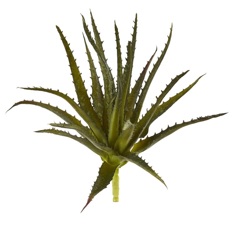 10-in Aloe Pick Artificial Plant – Set of 6