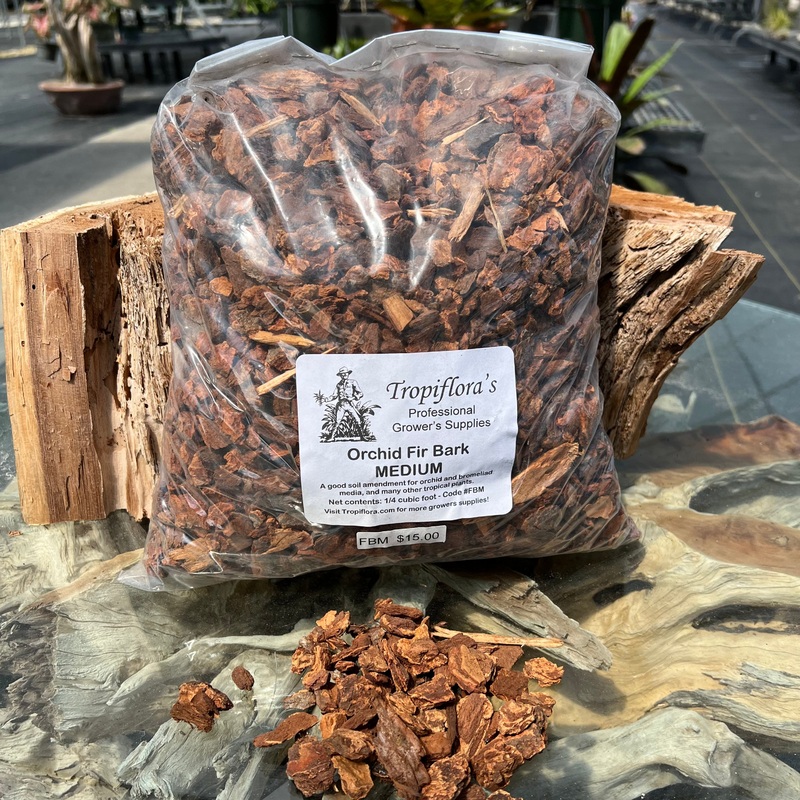 Orchid Fir Bark – Medium|1/4 Cubic ft.|1 Cubic ft.|2 Cubic ft.