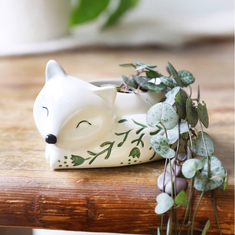 Sleeping Fox Indoor Planter