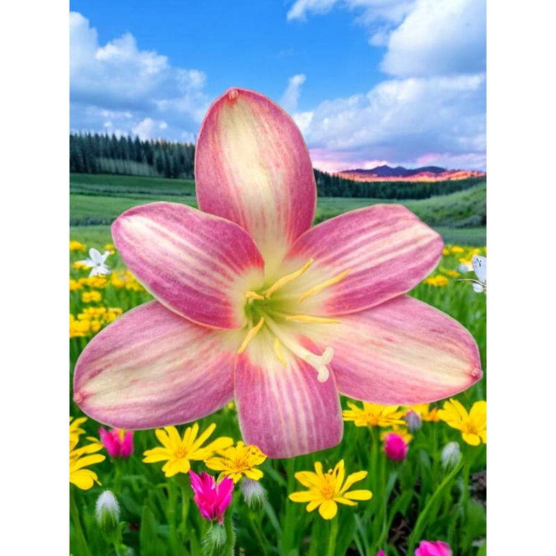Rain Lily Thong Muan (Rolled wafer)